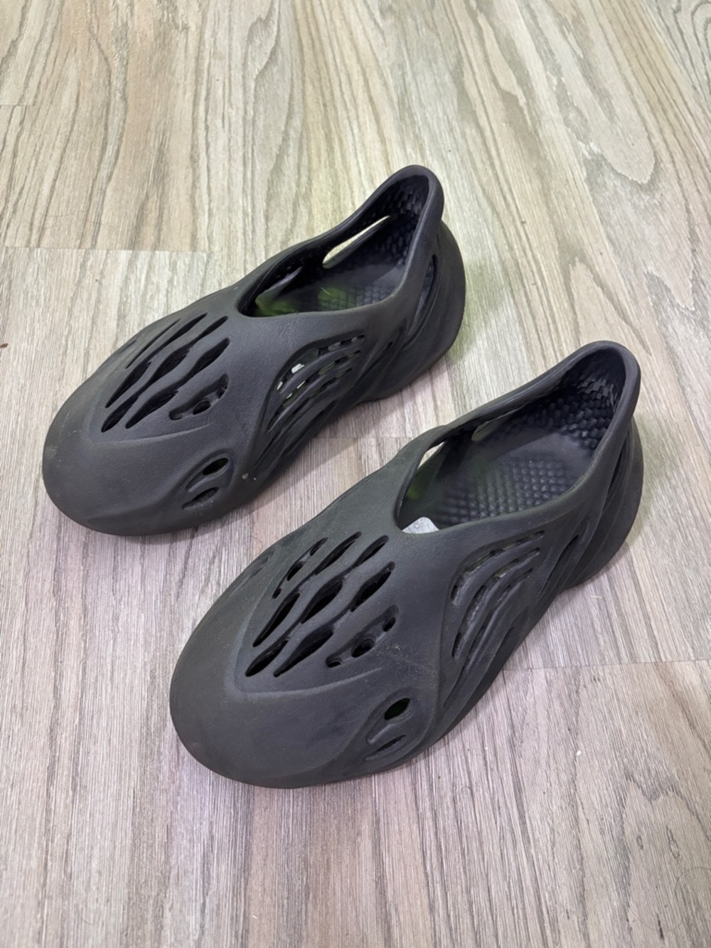 Yeezy Black Slip-On Foam Clog Mules